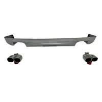 Pour Toyota Crown 2005-2009, lèvre arrière modifiée de spécification japonaise Mona Lisa, pare-chocs arrière 12e génération, sorties d'échappement quadruples