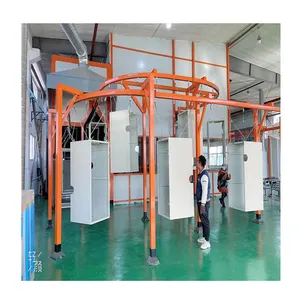 full automatic electrostatic coating plant for Cabinet