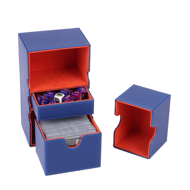 Custom 100+ Premium Trading Deck Box Trading Card Storage Deck Case