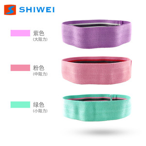 Shiwei Resistance <b>Band</b> Set 3Pcs Light Non Slip Yoga Hip Lift Fitness <b>Exercise</b> <b>Bands</b> for Squats and Body Shaping - Product Image 2