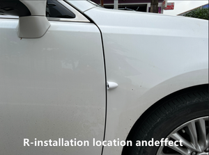 Ô tô điện tử gương chiếu hậu AHD Dash Cam không thấm nước xem ban đêm chia màn hình Trái phải điểm mù góc rộng - Product Image 5