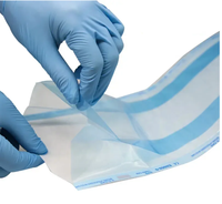 Pochette de stérilisation jetable pour autoclave (EO, Vapeur) – Conforme ISO11607, ISO13485, CE – Pour blouses médicales et pansements en papier
