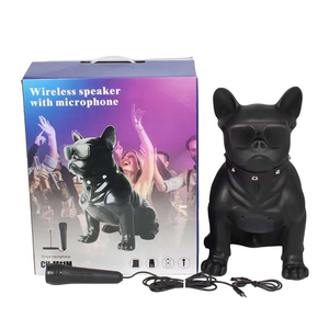 Altavoz Inalámbrico Bull Dog, Altavoz Inalámbrico Estéreo con Bajos Profundos, Carcasa de Esmalte, Altavoz Portátil Creativo con <span class=keywords><strong>Radio</strong></span> FM - Product Image 2