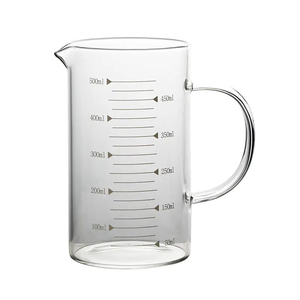 <span class=keywords><strong>Taza</strong></span> <span class=keywords><strong>medidora</strong></span> de cristal WELLFLYER al por mayor, <span class=keywords><strong>taza</strong></span> <span class=keywords><strong>medidora</strong></span> de cristal con <span class=keywords><strong>mililitros</strong></span> para cocina con asa, venta al por mayor, - Product Image 1