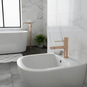 KAM-ARTE moderno in oro rosa in acciaio inox Bidet miscelatore rubinetto per il bagno - Product Image 3