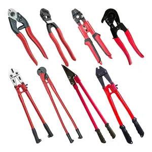 Top Quality Various Types Of Bolt Cutter Wire Rope Cutter Steel Band Cutter Swaging Tools Manufacturer