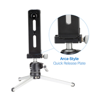 Ulanzi U-pad Pro Tripod Dudukan Tablet, Penjepit dengan Sepatu Dingin Ringan U-pad Ponsel Pro Dudukan Tablet Aluminium Aloi