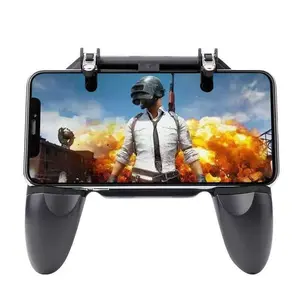 Kontroler Game ponsel, Kontroler Game ponsel PUBG Mobile L1R1 Trigger <span class=keywords><strong>Joystick</strong></span> Gamepad untuk 4-6.5 "IOS ponsel <span class=keywords><strong>Android</strong></span> W10 - Product Image 1