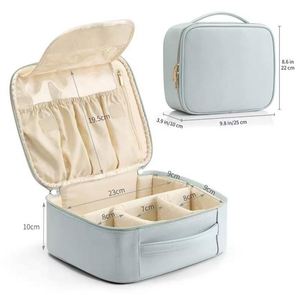 Large Capacity <b>Makeup</b> Bag Cosmetic Travel Bag With Adjustable Strap Waterproof Travel <b>Makeup</b> Train <b>Case</b> - Product Image 2
