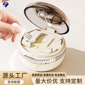 Exquisite Medicine Cutting Box Pill Storage Case With Cutter And Compartment For Portable Drug Organization - Product Image 5