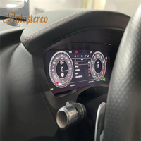 Layar 12.3 Meter untuk Jaguar XE 2013-2020 Digital Cluster Virtual Kokpit Mobil Multimedia Player Dashboard Speed Meter Dashboard