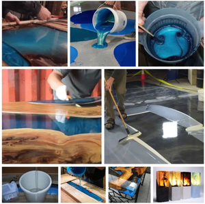 300 loạt pha lê rõ ràng pha chế AB keo sâu đổ nhựa Epoxy 3:1 nhựa Epoxy cho bảng sông đúc sâu - Product Image 2