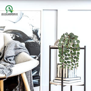 Chaîne artificielle de coeurs vignes sans Pot plantes en plastique pour salon salle à manger étagère bureau Table basse décor - Product Image 4