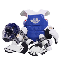 YOBER Protections de Sparring Taekwondo Personnalisées avec Logo, Équipement de Protection Corporelle pour Enfants, Ensemble d'Entraînement