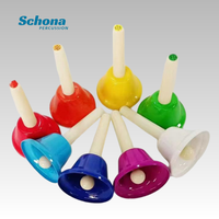 Octave Hand Bell Chime Metal Orff Percussion Toy Kindergarten Early Education Musical Teaching Aid for Music Class