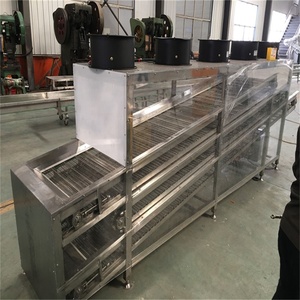 Sabuk konveyor SS 316 <span class=keywords><strong>6m</strong></span> kustom untuk pendingin makanan untuk tanaman manufaktur permen & biskuit - Product Image 4