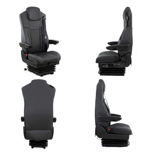 Asiento <span class=keywords><strong>de</strong></span> Aire para Camión <span class=keywords><strong>de</strong></span> Servicio Pesado, Asiento <span class=keywords><strong>de</strong></span> Cuero <span class=keywords><strong>de</strong></span> <span class=keywords><strong>Lujo</strong></span> con Suspensión Neumática, Asiento <span class=keywords><strong>de</strong></span> Conductor para Camiones Estilo Cascadia - Product Image 2