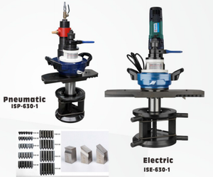 Máquina Biseladora de Tubos E-Work ISE-630-1 con Montaje ID, Motor Automático, Biselado en Frío Industrial para Tubos de Acero Inoxidable - Product Image 3