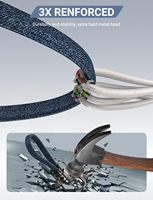 Cable USB-C Personalizado DAJIANG OEM para Llavero - Carga Rápida PD de 240W y Transferencia de Datos de 480Mbps para MacBook, Android Auto y SSDs Externos
