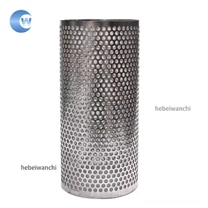 Wholesale Customized High Strength Perforated Metal Mesh Filter Strainer Pipe