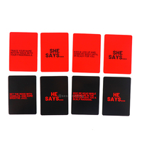 SESE personnaliser les cartes de jeu de nuit de date de couples adultes avant et arrière cartes de date cartes de jeu à boire pour les couples