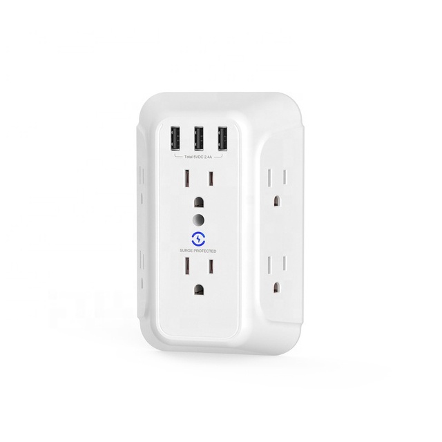 USB Wall Charger Surge Protector