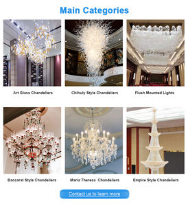 <span class=keywords><strong>Suspension</strong></span> LED de décoration intérieure moderne allumant le lustre sphérique circulaire en verre soufflé par vin - Product Image 4