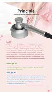 Instrumento de Ondas Luminosas de Escritorio para Rejuvenecimiento de la Piel, Máquina Antienvejecimiento con Compatibilidad con Enchufes de Varios Países, Incluido Enchufe CN, para Salón - Product Image 4