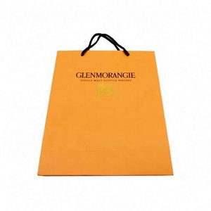 Sacs en papier cartonnés de luxe personnalisés réutilisables avec logo imprimé, très demandés - Product Image 2