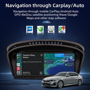 Radio para Auto con CarPlay para BMW E60 E61 E62 E63 E90 E91 E92 2005-2012, Reproductor de DVD, GPS, Pantalla de Navegación con Video, Venta al Por Mayor - Product Image 4