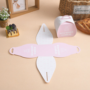 Caja Redonda Portátil Desechable de Papel para Hornear, para Empacar Alimentos, Pasteles en Rodajas y Galletas - Product Image 2