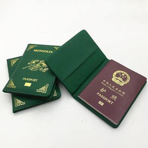 Feuille d'or chaude Logo personnalisé Animal chien chat certificat passeport de <span class=keywords><strong>santé</strong></span> certificat <span class=keywords><strong>couverture</strong></span> de livret en cuir PU - Product Image 1