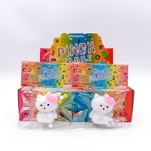 2025 TPR all'ingrosso di tendenza TPR lucido gattino pizzicato giocattoli da spremere morbido Kawaii Antistress Fidget Taba <span class=keywords><strong>Squishy</strong></span> animale per bambini - Product Image 1