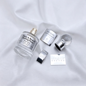Etiquetas Metálicas de Aluminio 3D Personalizadas, Autoadhesivas para Botellas de Perfume, Duraderas y Resistentes al Aceite con Logotipo - Product Image 1