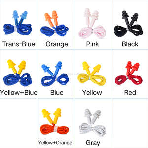 Bouchons d'oreilles en silicone souple réutilisables pour le sommeil, réduisant le bruit, avec système d'enfoncement et caractéristiques de sécurité, vente en gros - Product Image 6