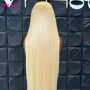 Parrucca per <span class=keywords><strong>capelli</strong></span> Remy vergine trasparente 613 colore biondo 13x6 13x4 HD frontale da 40 pollici lunga lunghezza 613 hd parrucca per <span class=keywords><strong>capelli</strong></span> umani - Product Image 3