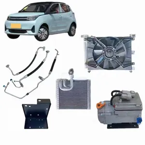 Ar condicionado 12v/24v/60v/72v dc, sistema de ar condicionado ev, estacionamento, ar condicionado 12/24/60/72 volts aquecedor e ar condicionado para carro elétrico
