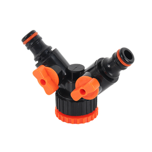 Connecteur rapide de type Y, séparateur de <span class=keywords><strong>tuyau</strong></span> <span class=keywords><strong>d</strong></span>'<span class=keywords><strong>arrosage</strong></span> à 2 voies <span class=keywords><strong>avec</strong></span> vanne, adaptateur de <span class=keywords><strong>robinet</strong></span> - Product Image 5