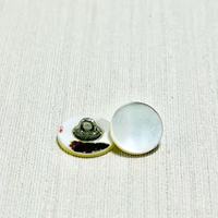 Boutons en coquille naturelle de 11 mm, boutons décoratifs ronds de haute qualité pour vêtements, pour chemisiers féminins, couture, travaux d'aiguille