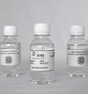IOTA 231 Polidifenilsiloxano Hidruro Aceite de silicona terminado Fenil hidrógeno siloxano