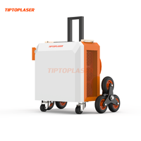 Machine de nettoyage au laser pulsé refroidie par air TIPTOP 1000W, haute puissance, portable, pour enlever la rouille et la peinture, à bas prix