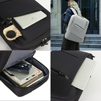 Sac à dos multifonctionnel pour ordinateur portable, grande capacité, en tissu Oxford, avec doublure en polyester respirant, idéal pour étudiants, vente directe
