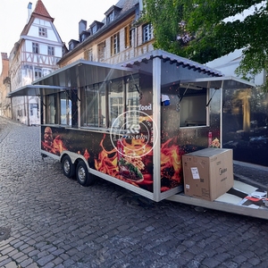 Food Truck 2025, Remorque alimentaire à flux d'air, Remorque à café en acier inoxydable, Cuisine mobile, Remorque alimentaire, Restaurant - Product Image 6