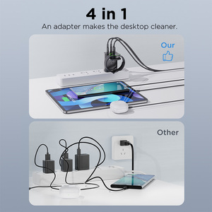 Merryking UKปลั๊ก43Wพับพอร์ตUSB C Fast Chargerอะแดปเตอร์ไร้สายชาร์จสําหรับApple <span class=keywords><strong>Watch</strong></span>สําหรับ<span class=keywords><strong>iPhone</strong></span> <span class=keywords><strong>13</strong></span> 14 15 <span class=keywords><strong>Galaxy</strong></span> <span class=keywords><strong>Watch</strong></span> - Product Image 2