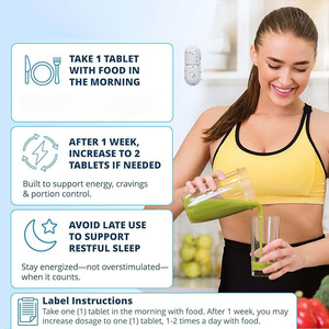 Fabricante de Suplementos Nutracéuticos Quemagrasas para la Pérdida de Peso y Energía, Potente Supresor del Apetito, Tabletas Quemagrasas - Product Image 4