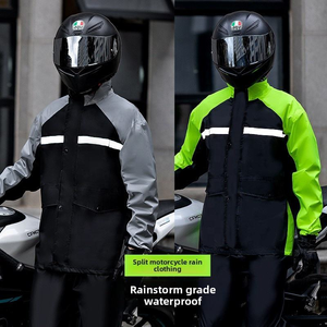 <span class=keywords><strong>Chubasquero</strong></span> para exteriores, todo deporte, impermeable, transpirable, antidisturbios, chaqueta impermeable, conjunto de pantalones de Camping para hombres y mujeres, alta calidad - Product Image 3