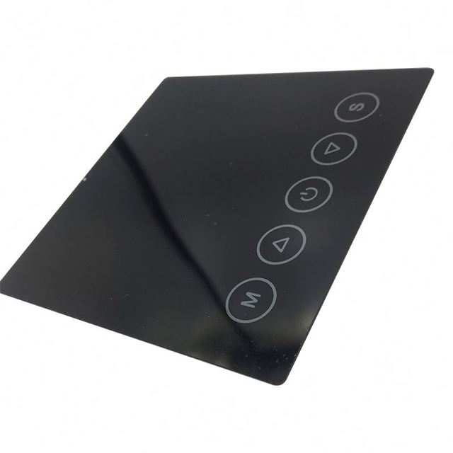 Touch Switch Tempered Glass Panel 3-19mm Tempered Glass Panel 6mm Toughened Glass