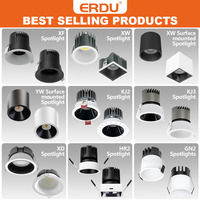 Spot LED Encastré Anti-Éblouissement à Boîtier en Aluminium 5W 7W 12W, Mini Projecteur Intelligent Dimmable Tuya
