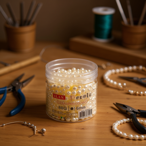 Perle ILAN da 14mm 80g per la creazione di gioielli e artigianato - Product Image 2