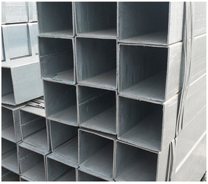 Tubo Metálico Rectangular Galvanizado por Inmersión en Caliente Q195 Q235 S235 S355 80x40 100x50 3.0mm ERW para Estructuras y Marcos - Product Image 4